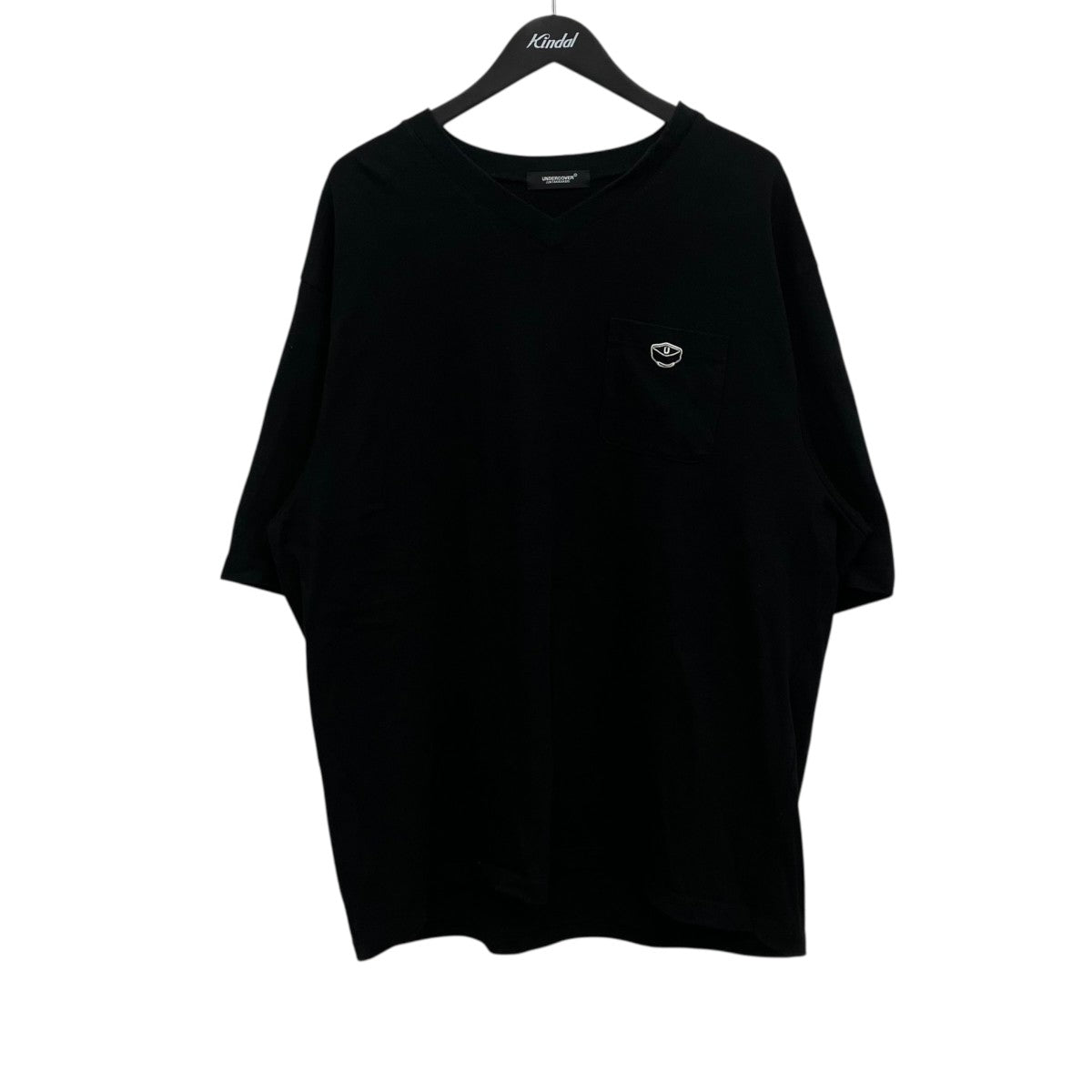 UNDERCOVER VネックポケットTシャツ 古着・中古-1枚目のアイテム画像