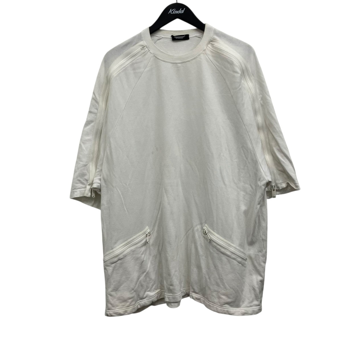 UNDERCOVER 袖ジップ半袖BIGスウェット 古着・中古-1枚目のアイテム画像