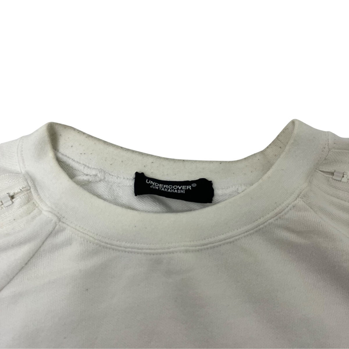UNDERCOVER 袖ジップ半袖BIGスウェット 古着・中古-6枚目のアイテム画像