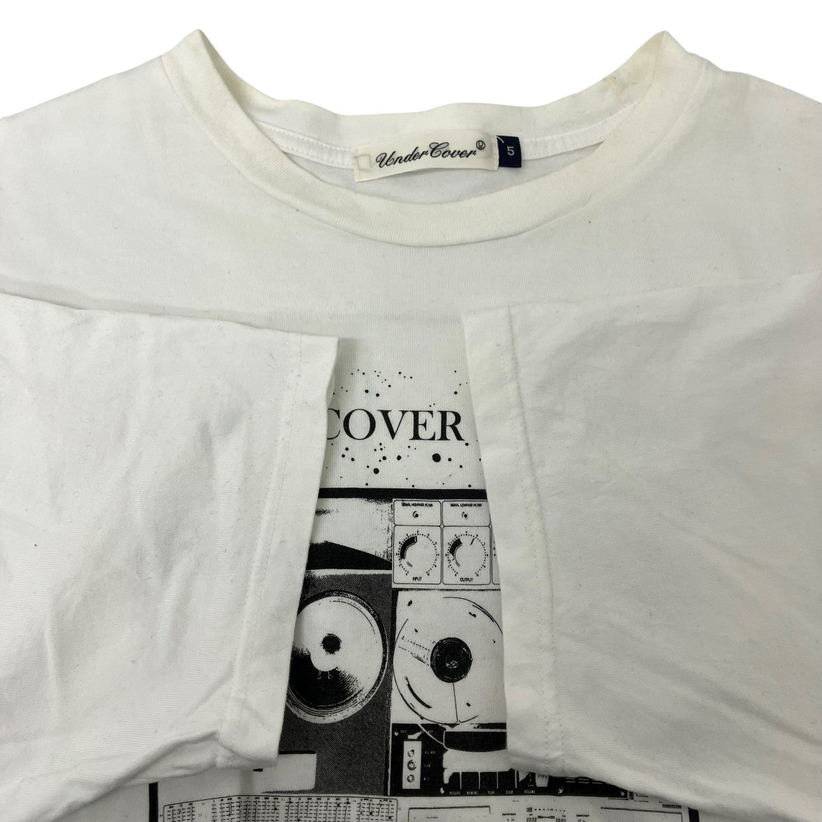 UNDERCOVER MOON UC RECORDSプリントTシャツ 古着・中古-4枚目のアイテム画像
