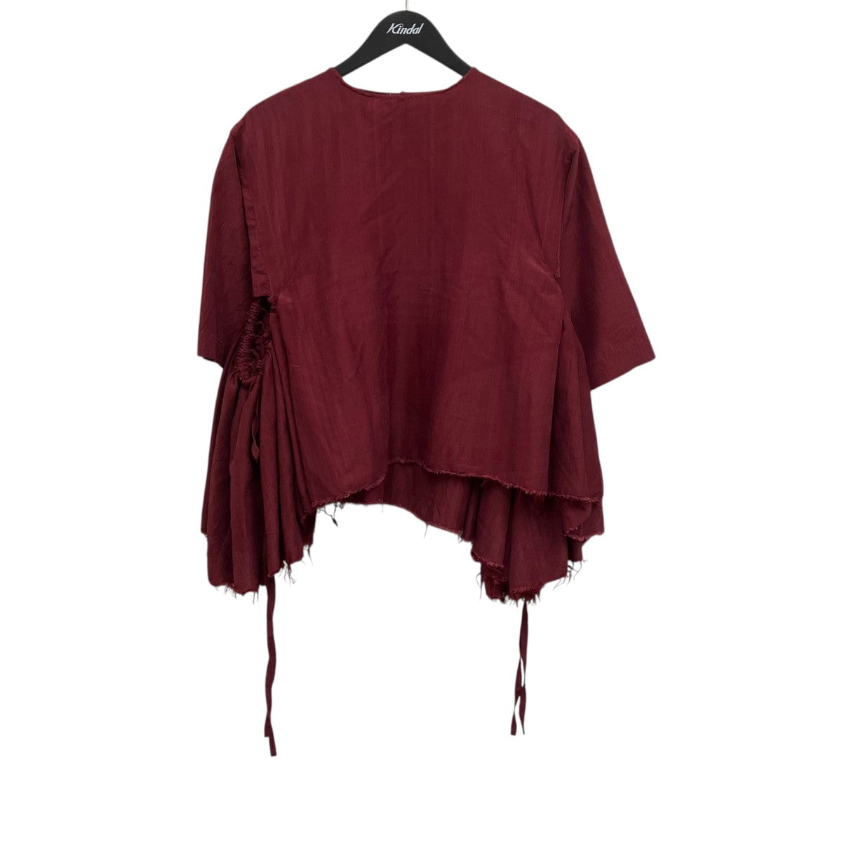quitan GIRL’S BLOUSE IN DHANETAH JAT サイドギャザーブラウス 古着・中古-1枚目のアイテム画像