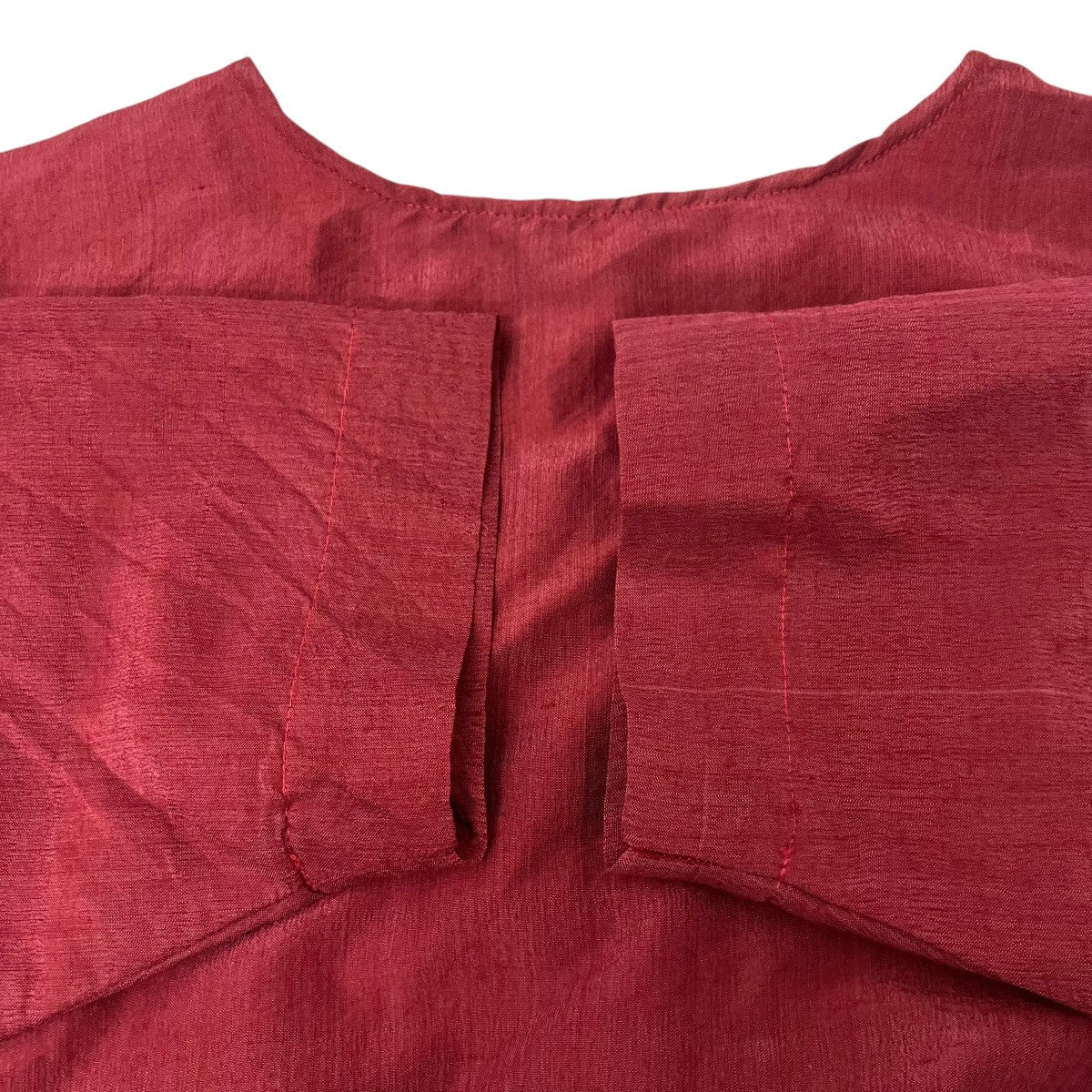quitan GIRL’S BLOUSE IN DHANETAH JAT サイドギャザーブラウス 古着・中古-4枚目のアイテム画像