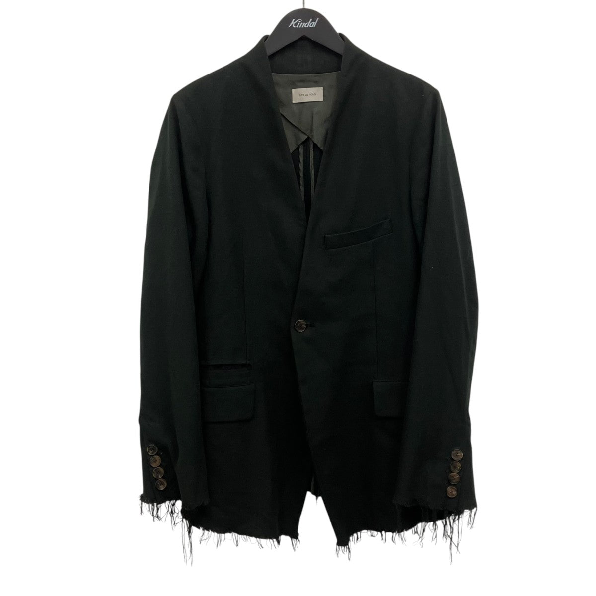 Lapel less jacket ラペルレスジャケット