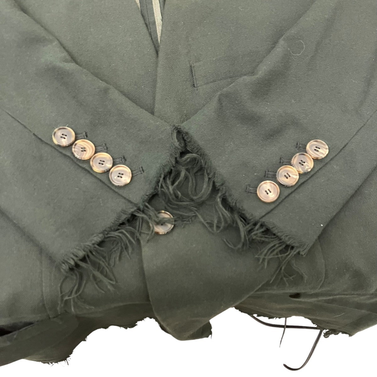 Lapel less jacket ラペルレスジャケット
