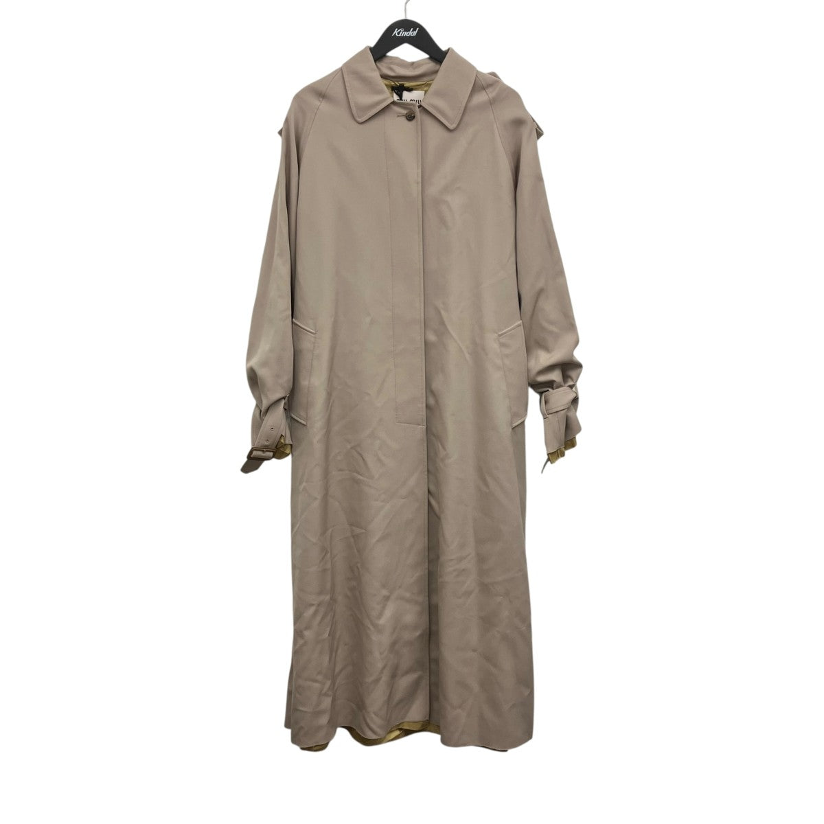 MIU MIU トレンチコート 古着・中古-1枚目のアイテム画像