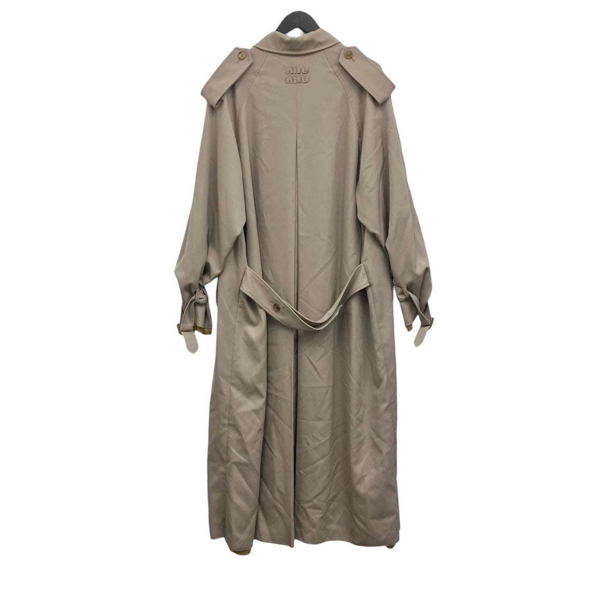 MIU MIU トレンチコート 古着・中古-2枚目のアイテム画像