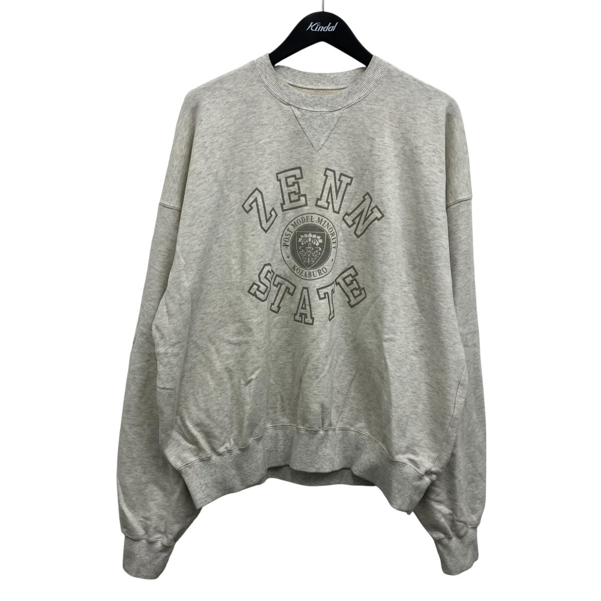 KOZABURO ZENN STATE PRINT SWEATSHIRT プリントスウェット 古着・中古-1枚目のアイテム画像