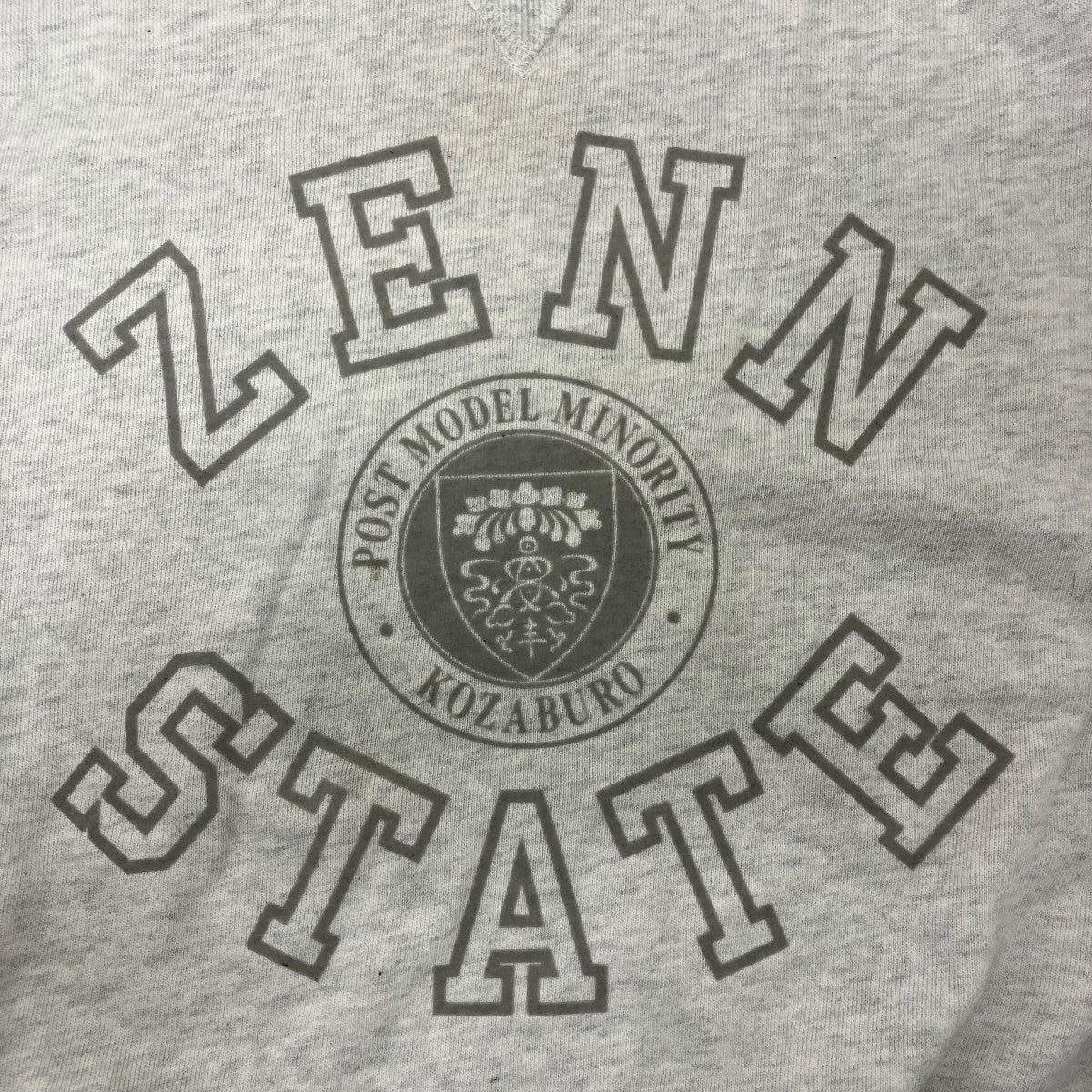 KOZABURO ZENN STATE PRINT SWEATSHIRT プリントスウェット 古着・中古-4枚目のアイテム画像