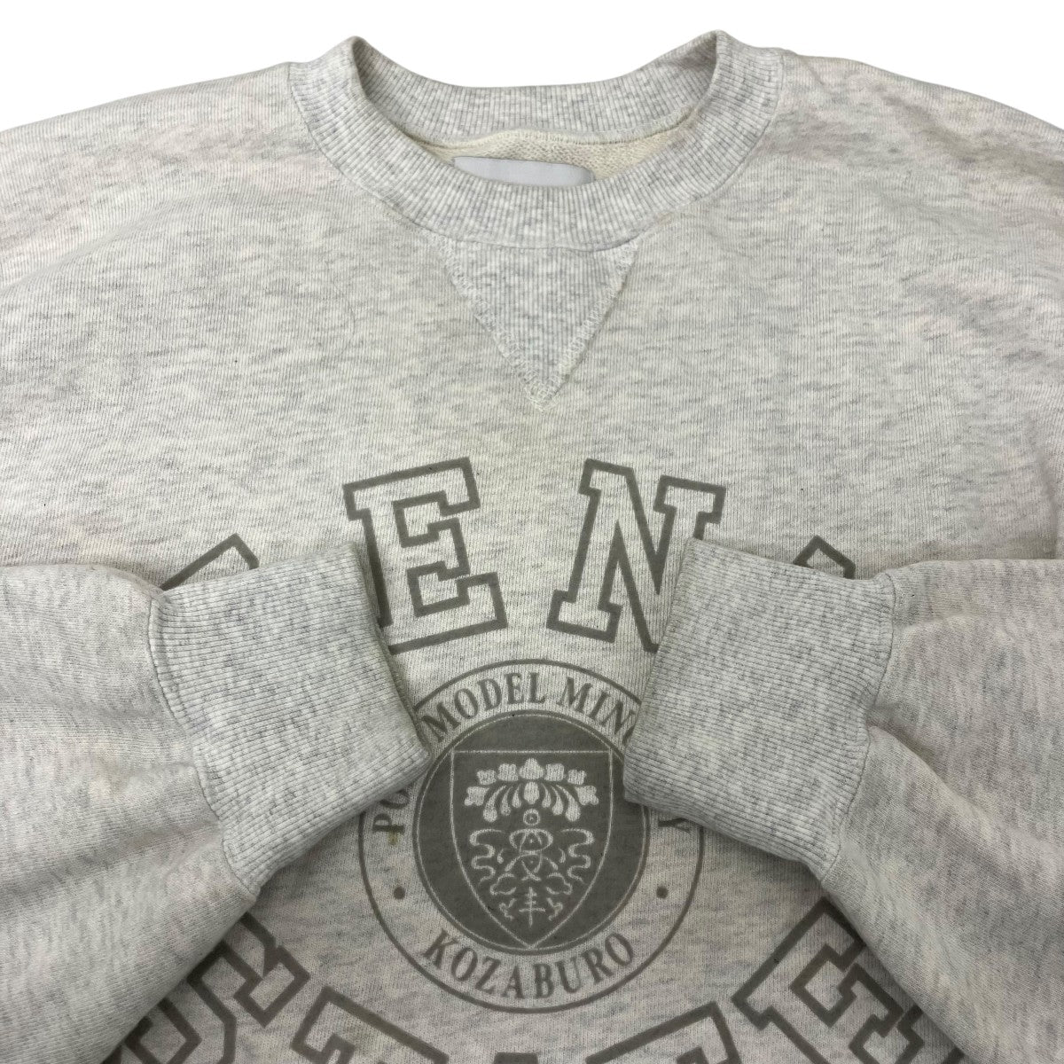 KOZABURO ZENN STATE PRINT SWEATSHIRT プリントスウェット 古着・中古-5枚目のアイテム画像