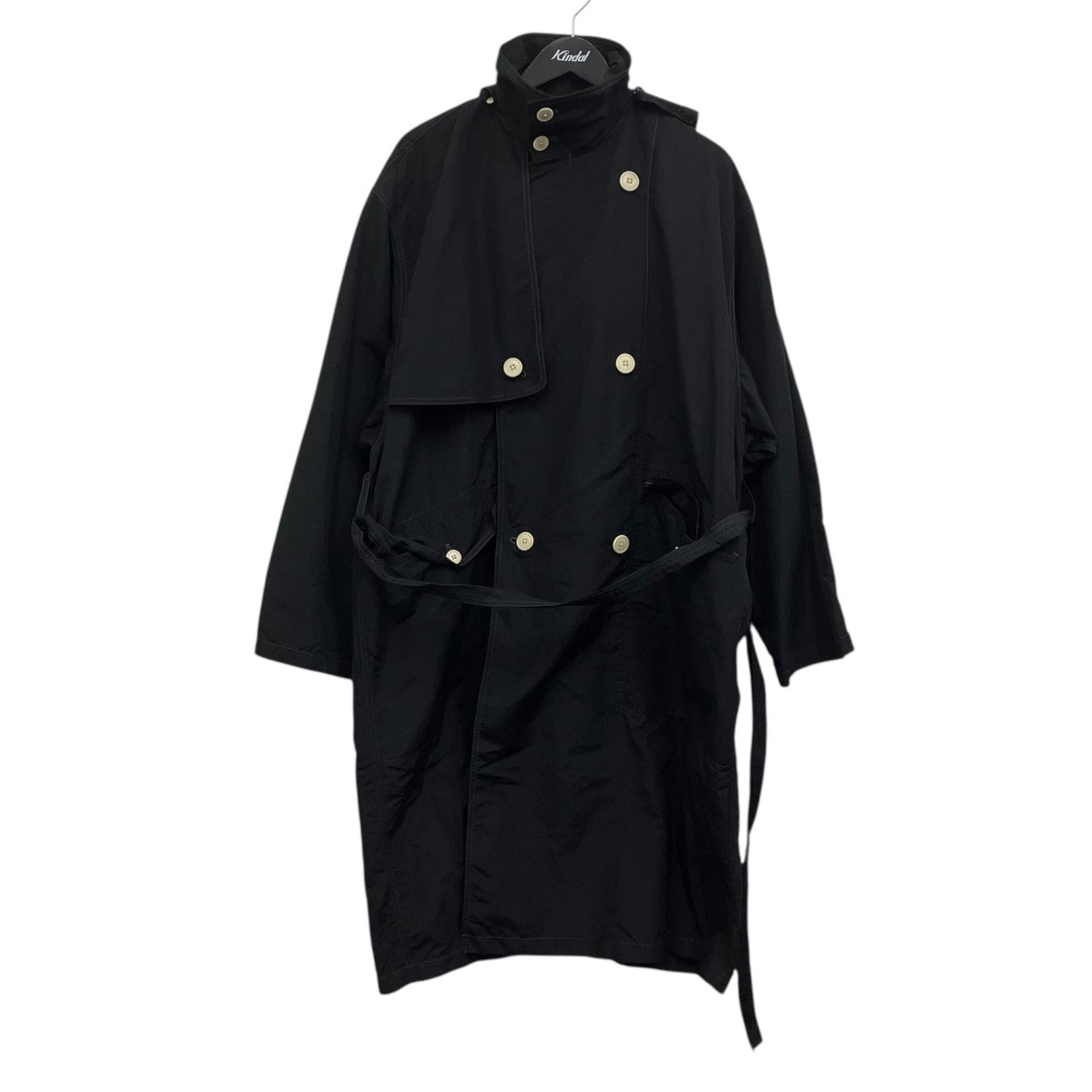 LEMAIRE HOODED DB PARKA フーデッドダブルブレストコート 古着・中古-1枚目のアイテム画像