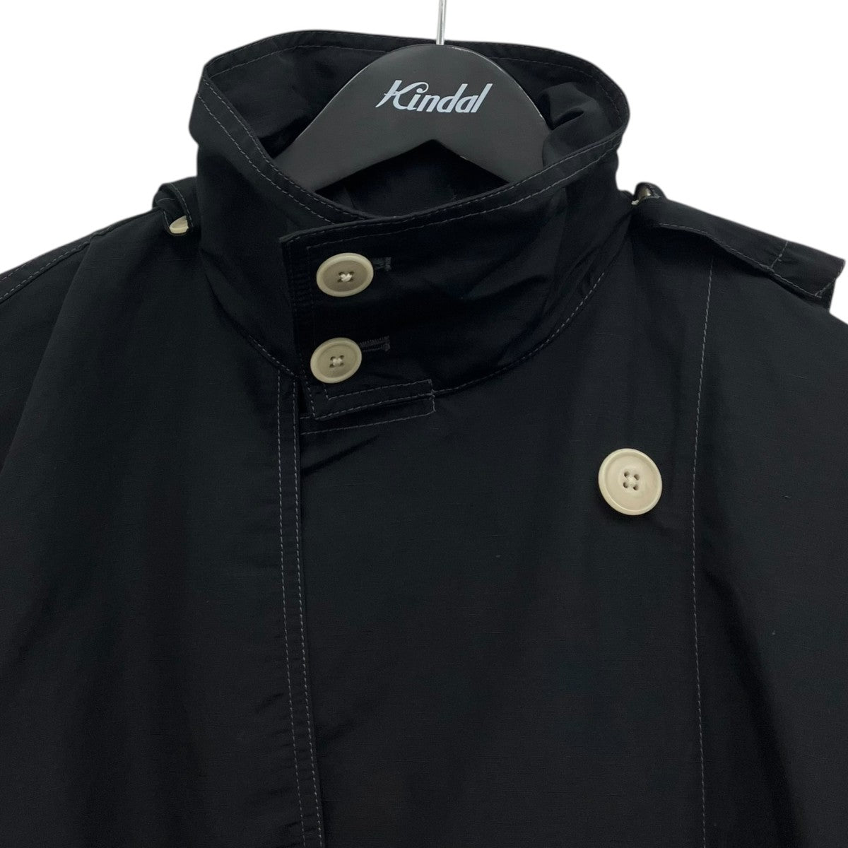 LEMAIRE HOODED DB PARKA フーデッドダブルブレストコート 古着・中古-3枚目のアイテム画像