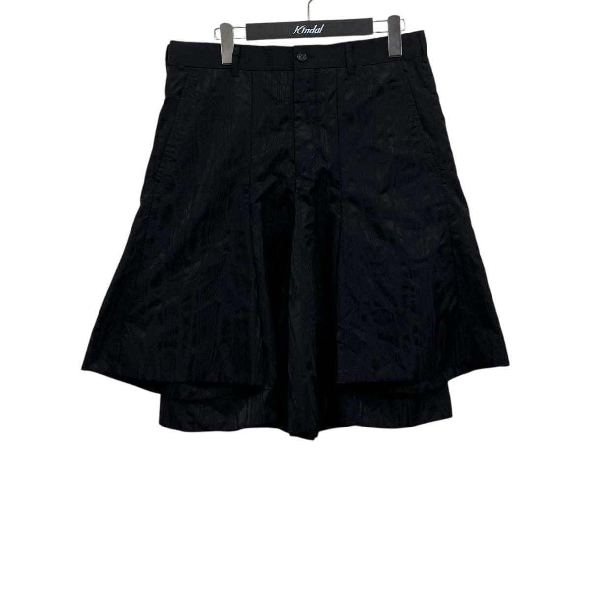 COMME des GARCONS HOMME PLUS レイヤードプリーツショートパンツ 古着・中古-1枚目のアイテム画像