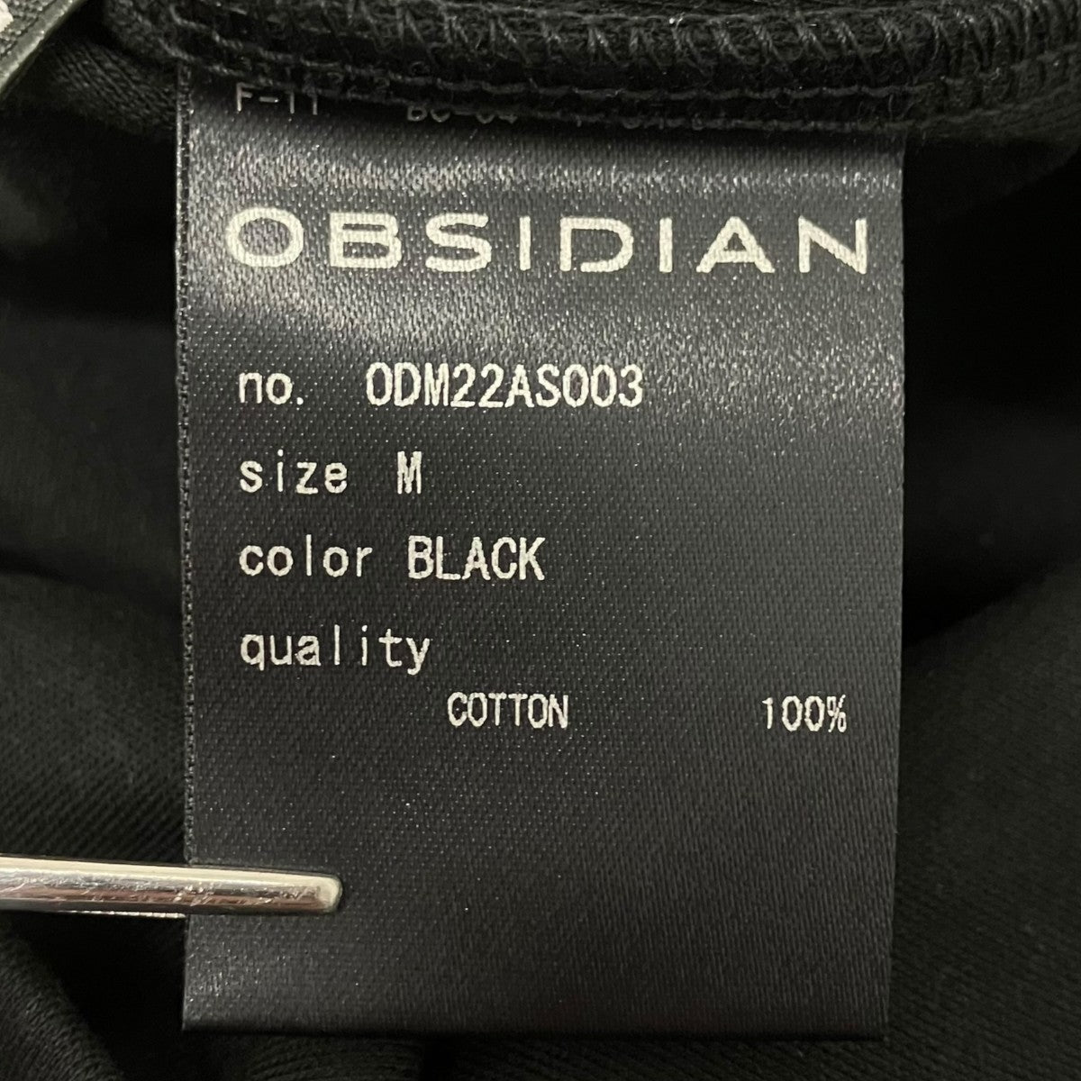 OBSIDIAN ポロシャツ 古着・中古-4枚目のアイテム画像