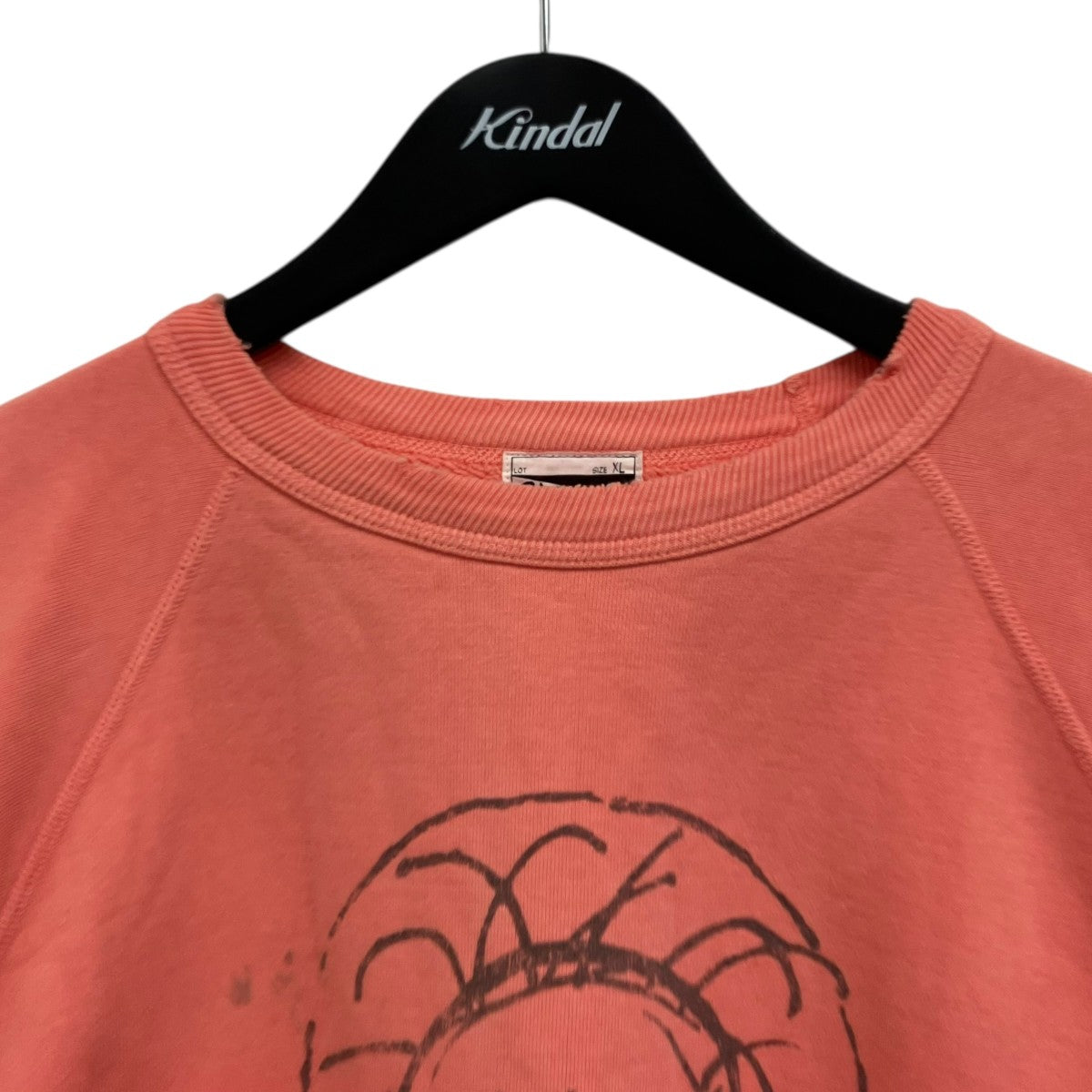 SAINT MICHAEL(セントマイケル) Raglan Sweat Shirt ラグランプリント