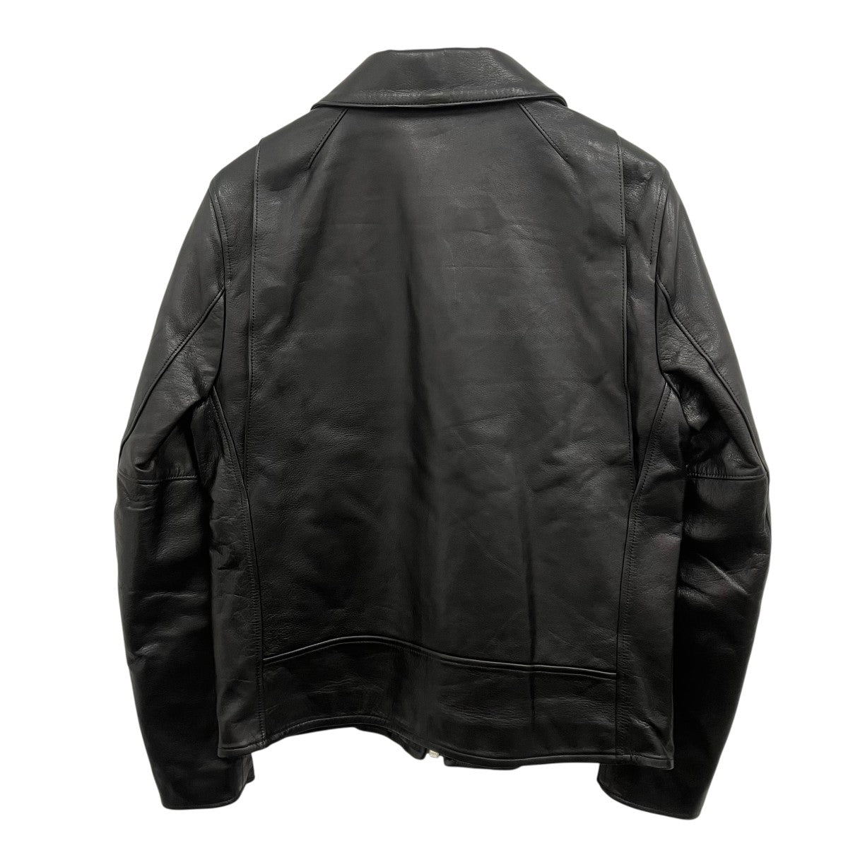 A LEATHER ジップレザージャケット 古着・中古-2枚目のアイテム画像