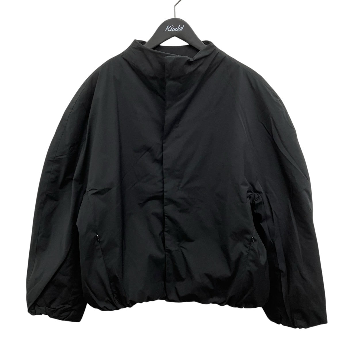AMOMENTO TAFFETA PADDED RAGLAN SHORT JUMPER 中綿ジャケット 古着・中古-1枚目のアイテム画像