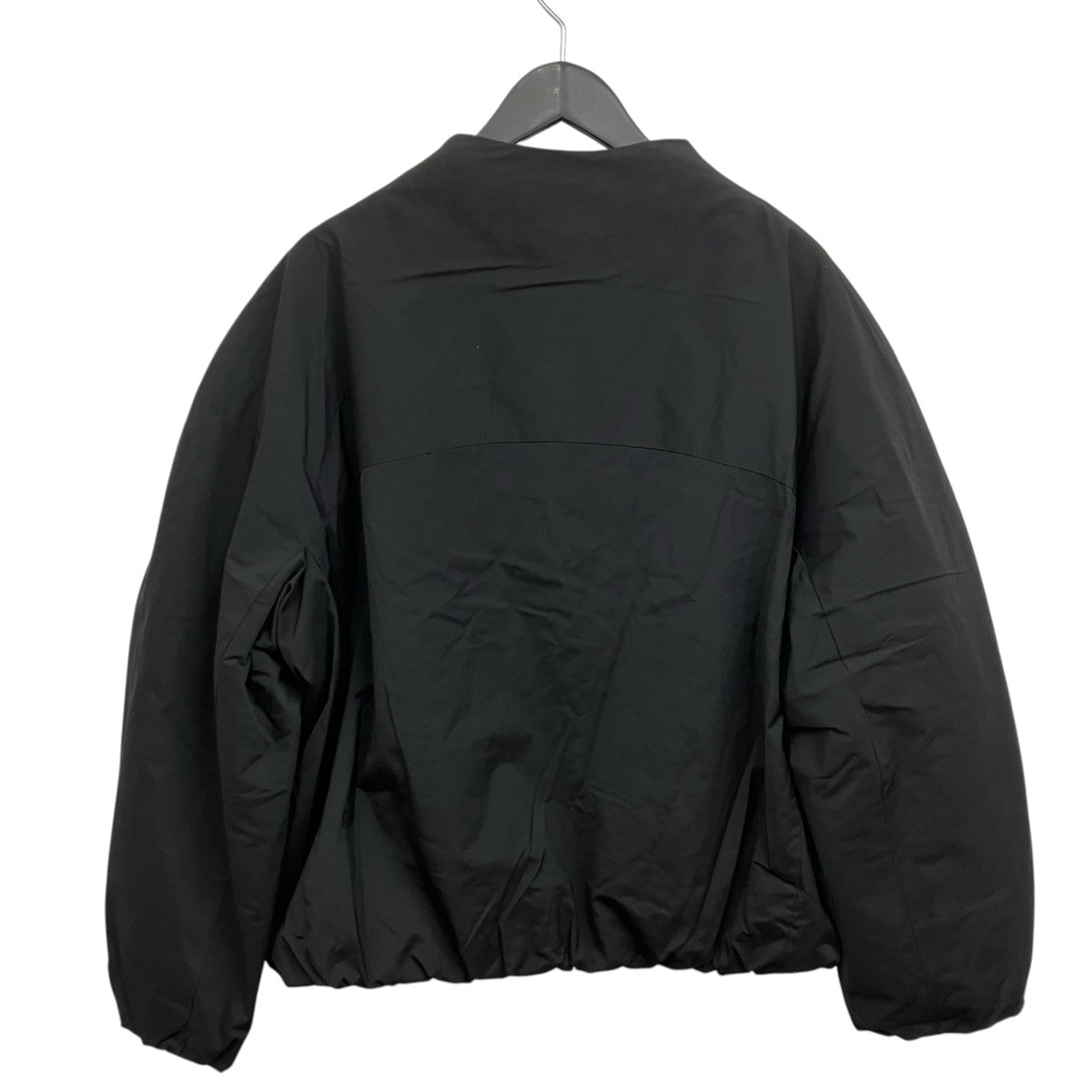 AMOMENTO TAFFETA PADDED RAGLAN SHORT JUMPER 中綿ジャケット 古着・中古-2枚目のアイテム画像
