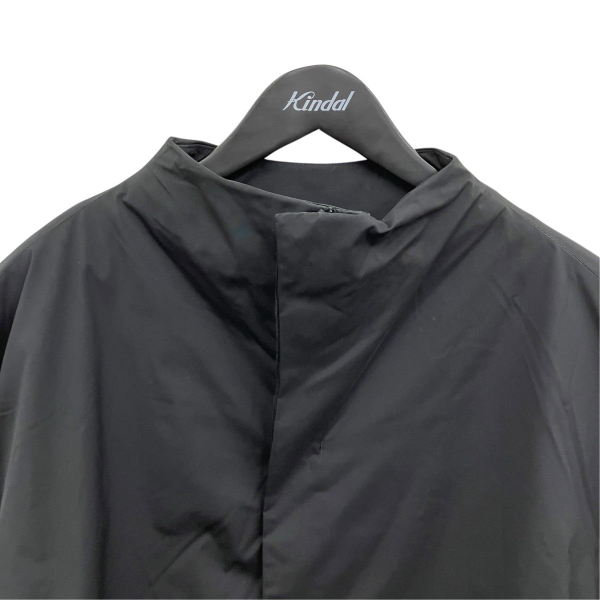 AMOMENTO TAFFETA PADDED RAGLAN SHORT JUMPER 中綿ジャケット 古着・中古-3枚目のアイテム画像