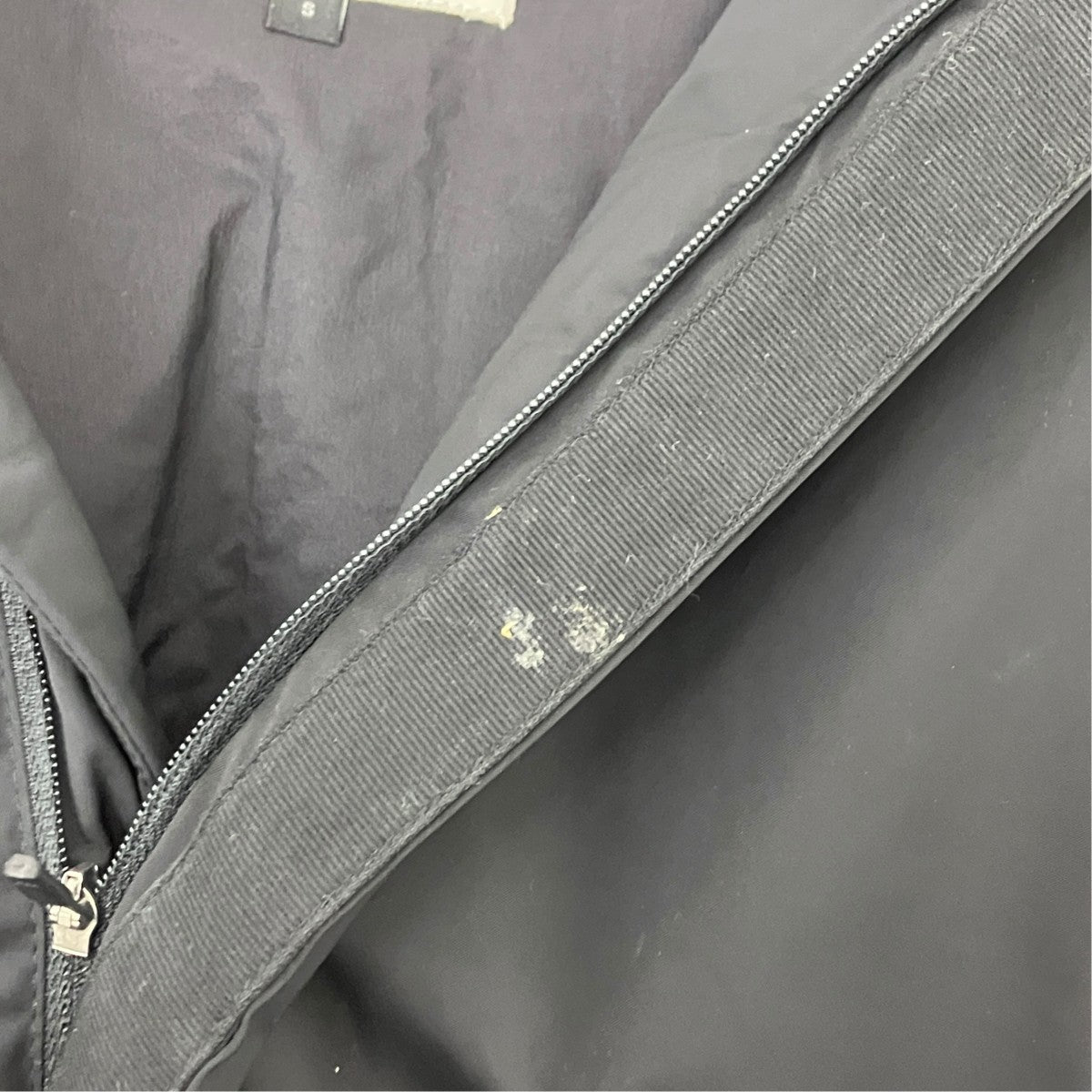 AMOMENTO TAFFETA PADDED RAGLAN SHORT JUMPER 中綿ジャケット 古着・中古-5枚目のアイテム画像