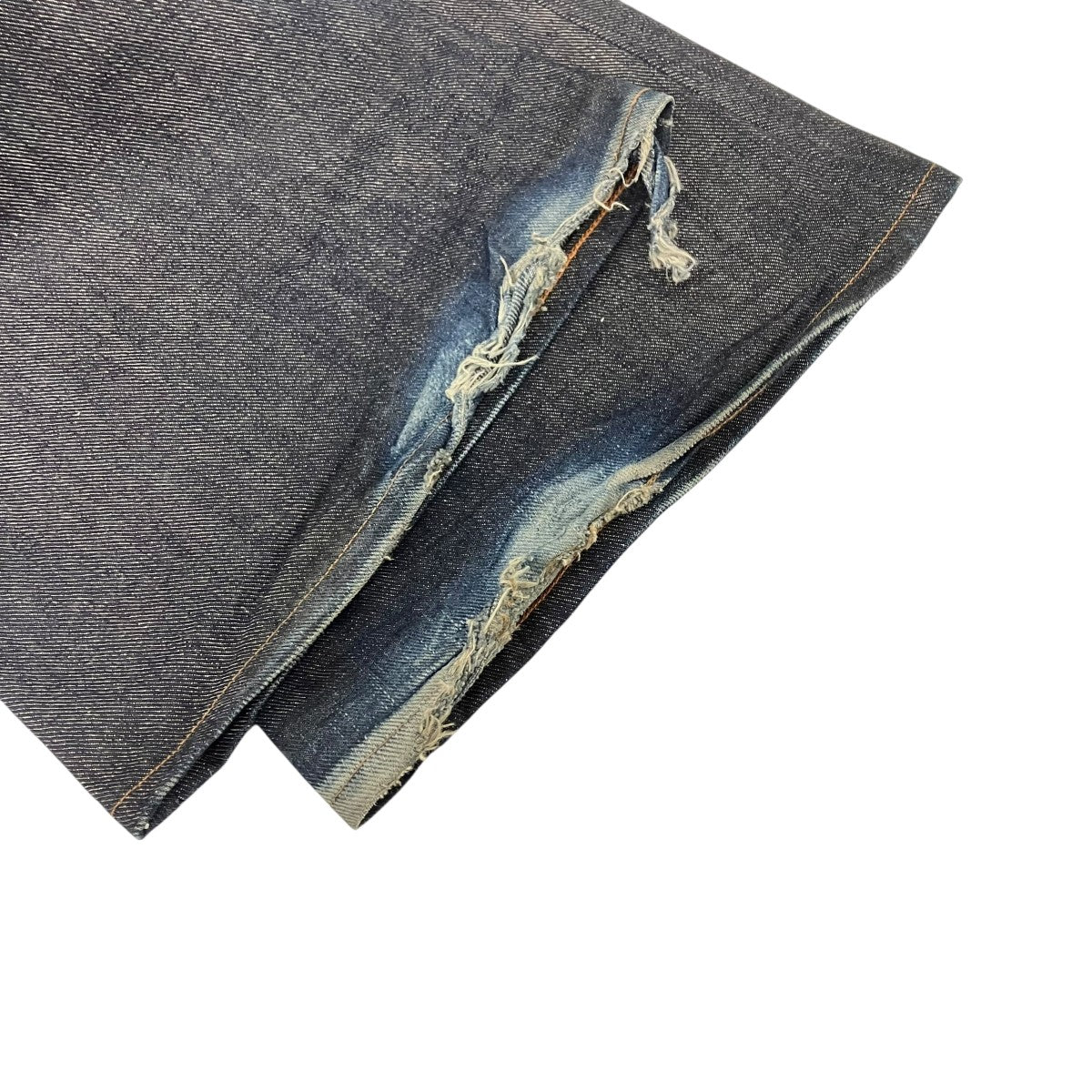 SUGARHILL MODERN DENIM FLARED TROUSERS リジッドフレアデニム 古着・中古-4枚目のアイテム画像