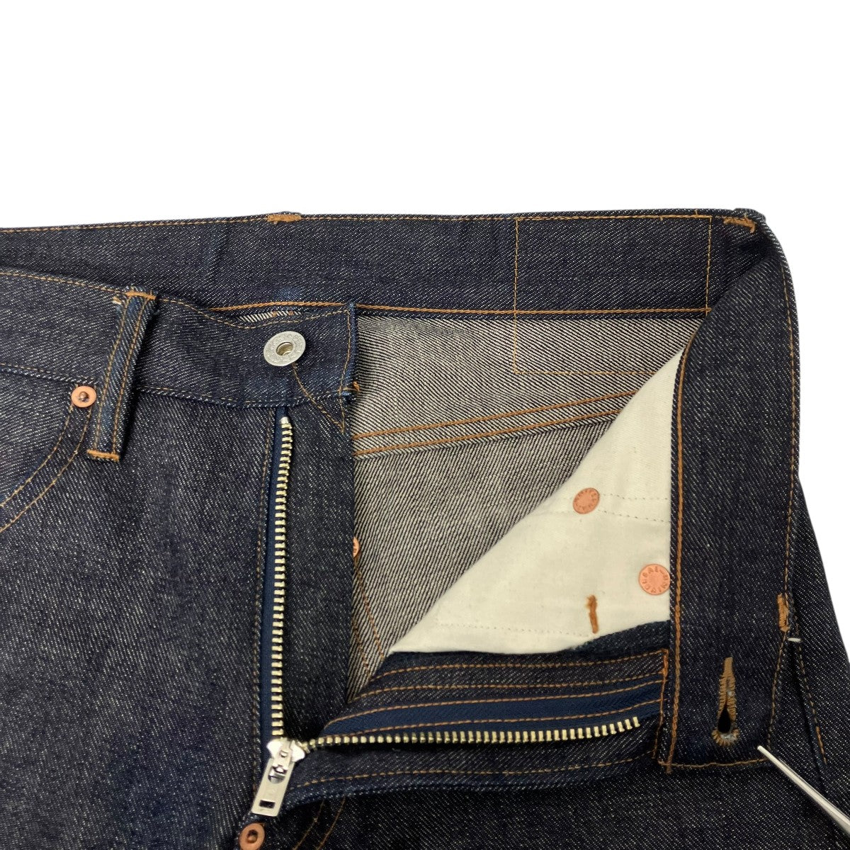 SUGARHILL MODERN DENIM FLARED TROUSERS リジッドフレアデニム 古着・中古-5枚目のアイテム画像