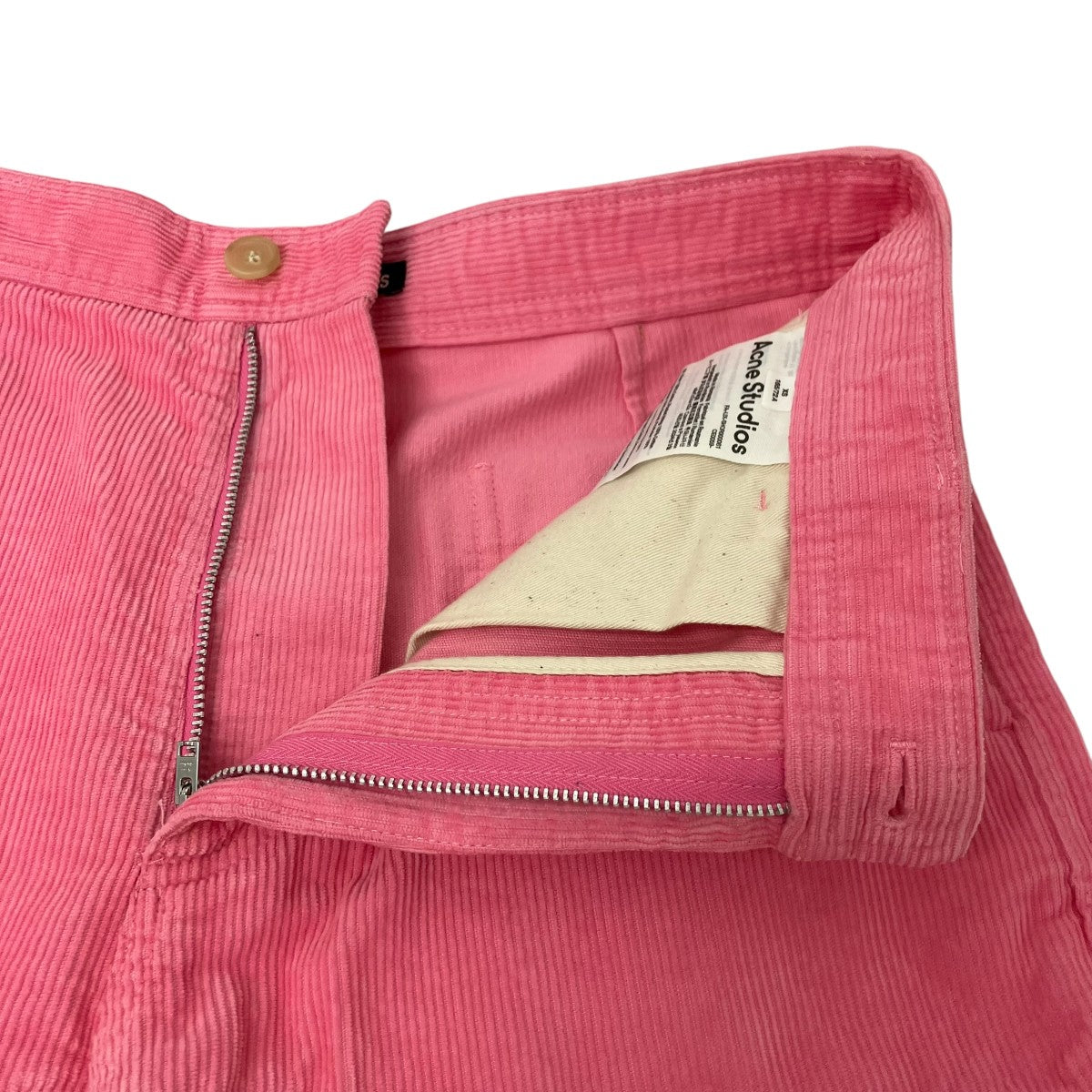 ACNE STUDIOS コーデュロイショーツ 古着・中古-4枚目のアイテム画像