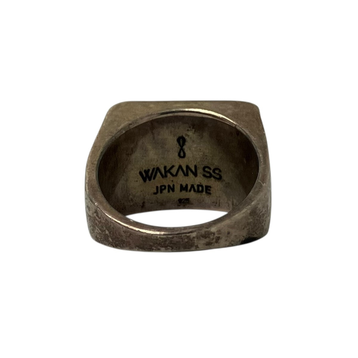 WAKAN SILVER SMITH スクエアリング 古着・中古-5枚目のアイテム画像