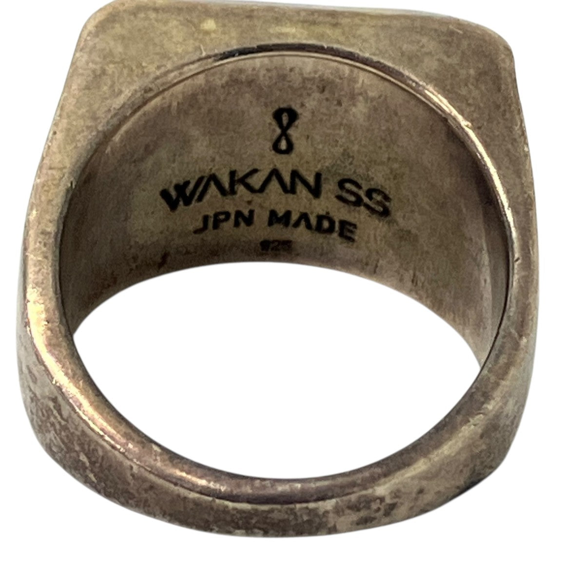 WAKAN SILVER SMITH スクエアリング 古着・中古-6枚目のアイテム画像