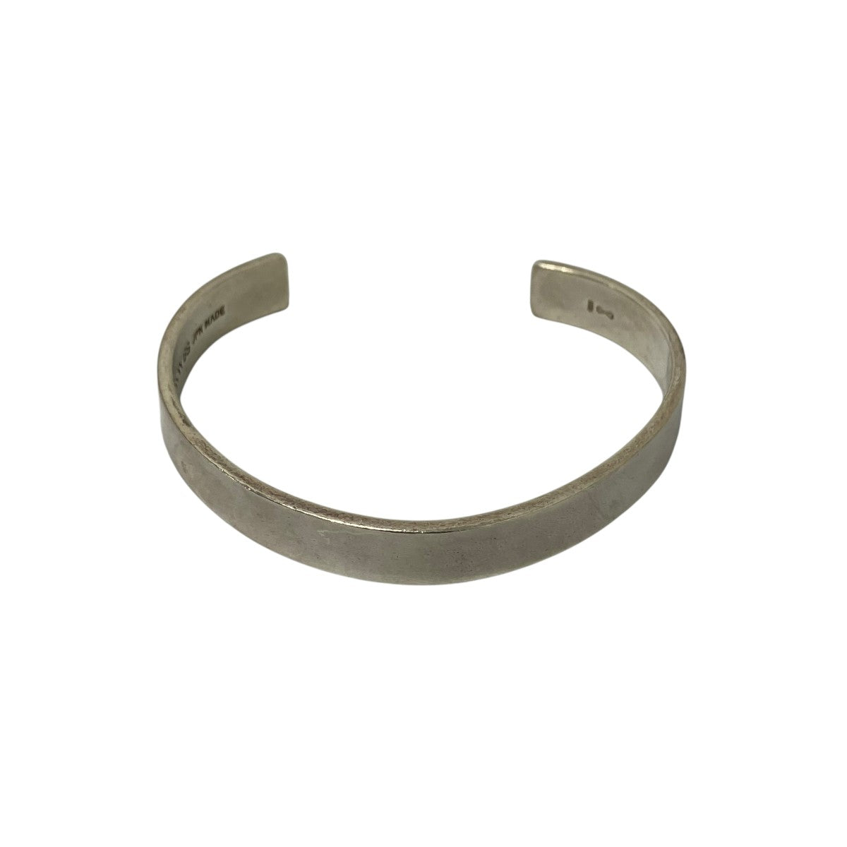 WAKAN SILVER SMITH MATT BANGLEシルバーバングル 古着・中古-2枚目のアイテム画像