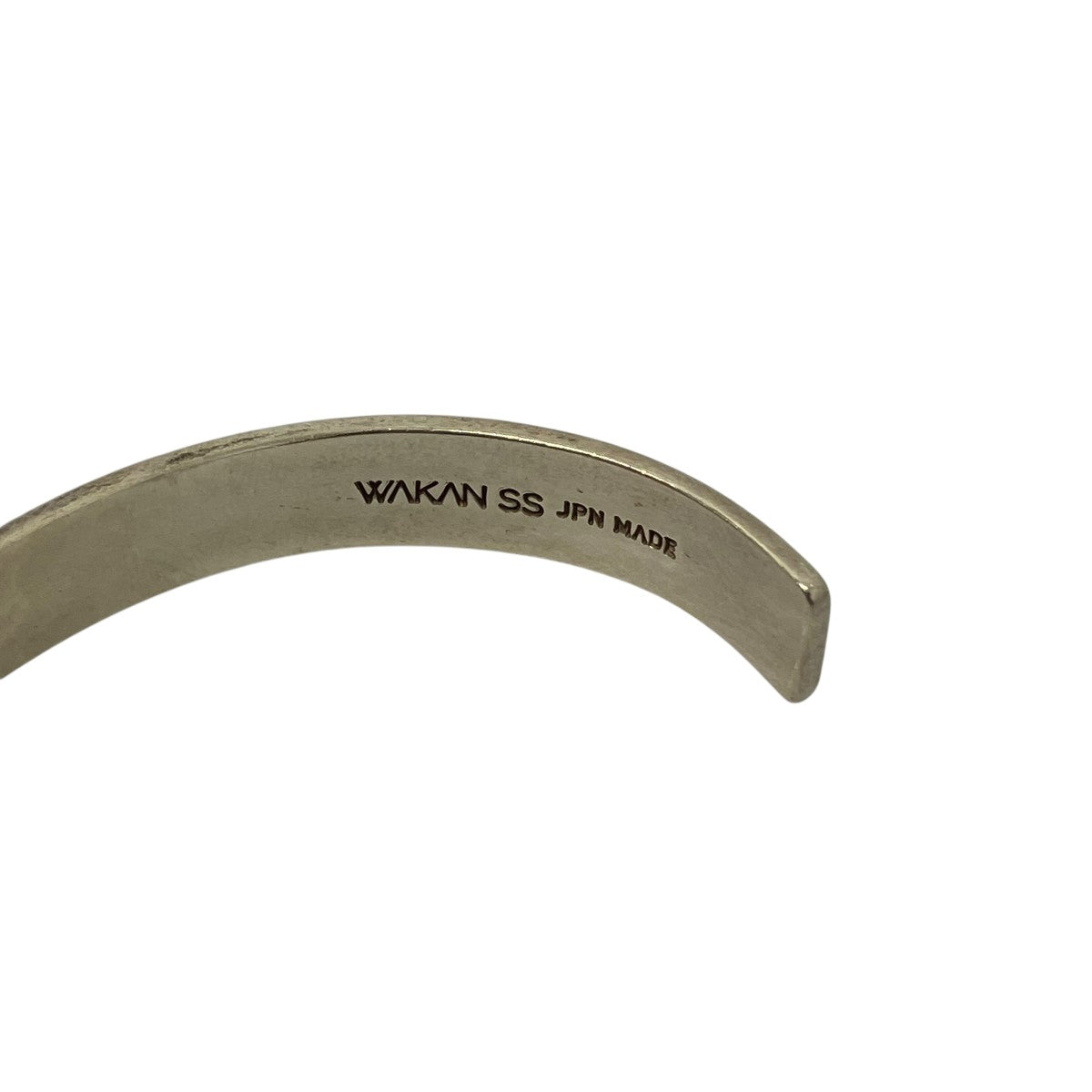 WAKAN SILVER SMITH MATT BANGLEシルバーバングル 古着・中古-7枚目のアイテム画像