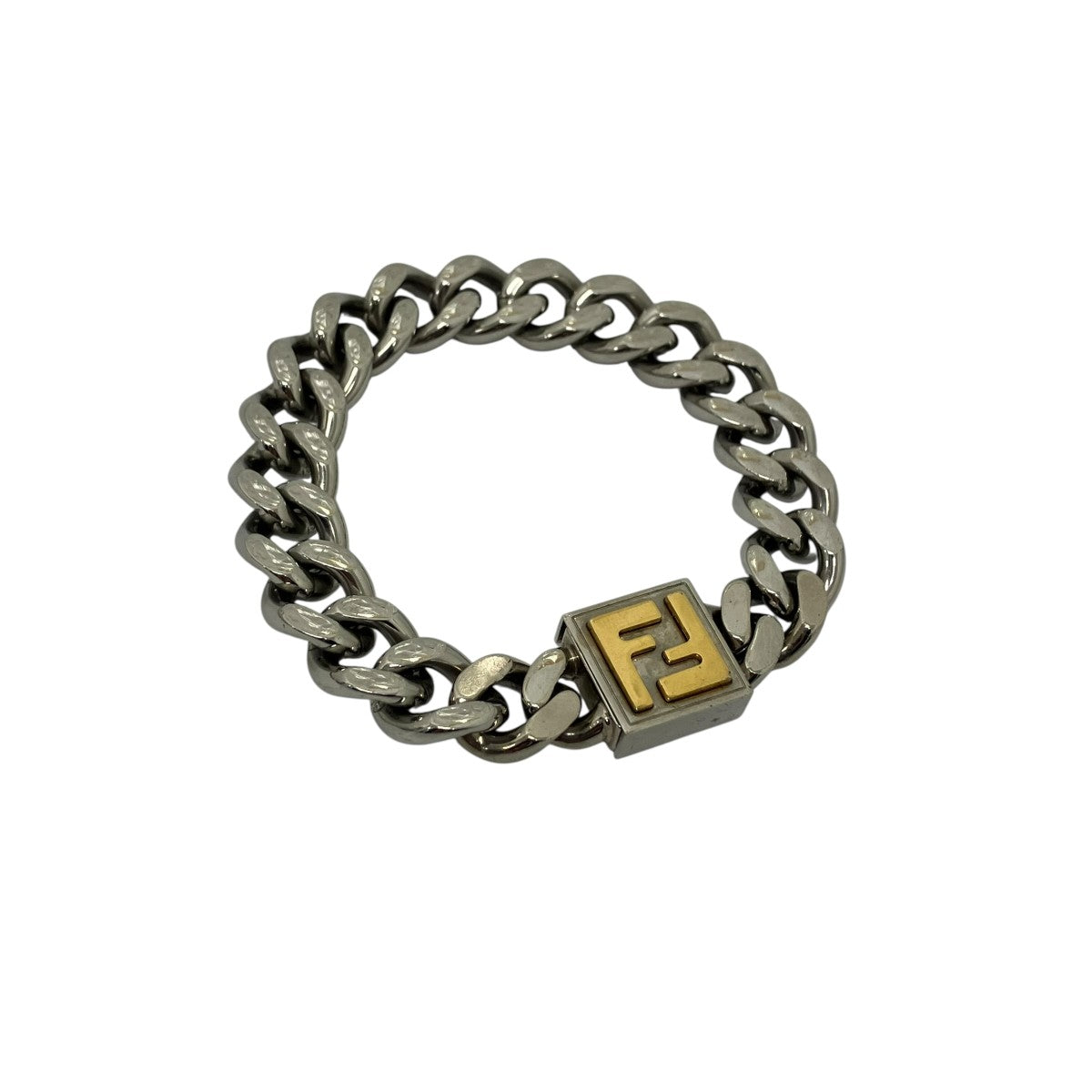 FENDI FFロゴブレスレット 古着・中古-1枚目のアイテム画像