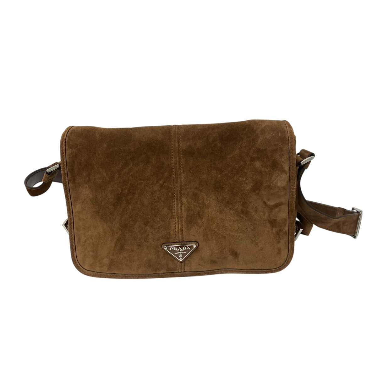 PRADA スエード ショルダーバッグ 古着・中古-2枚目のアイテム画像