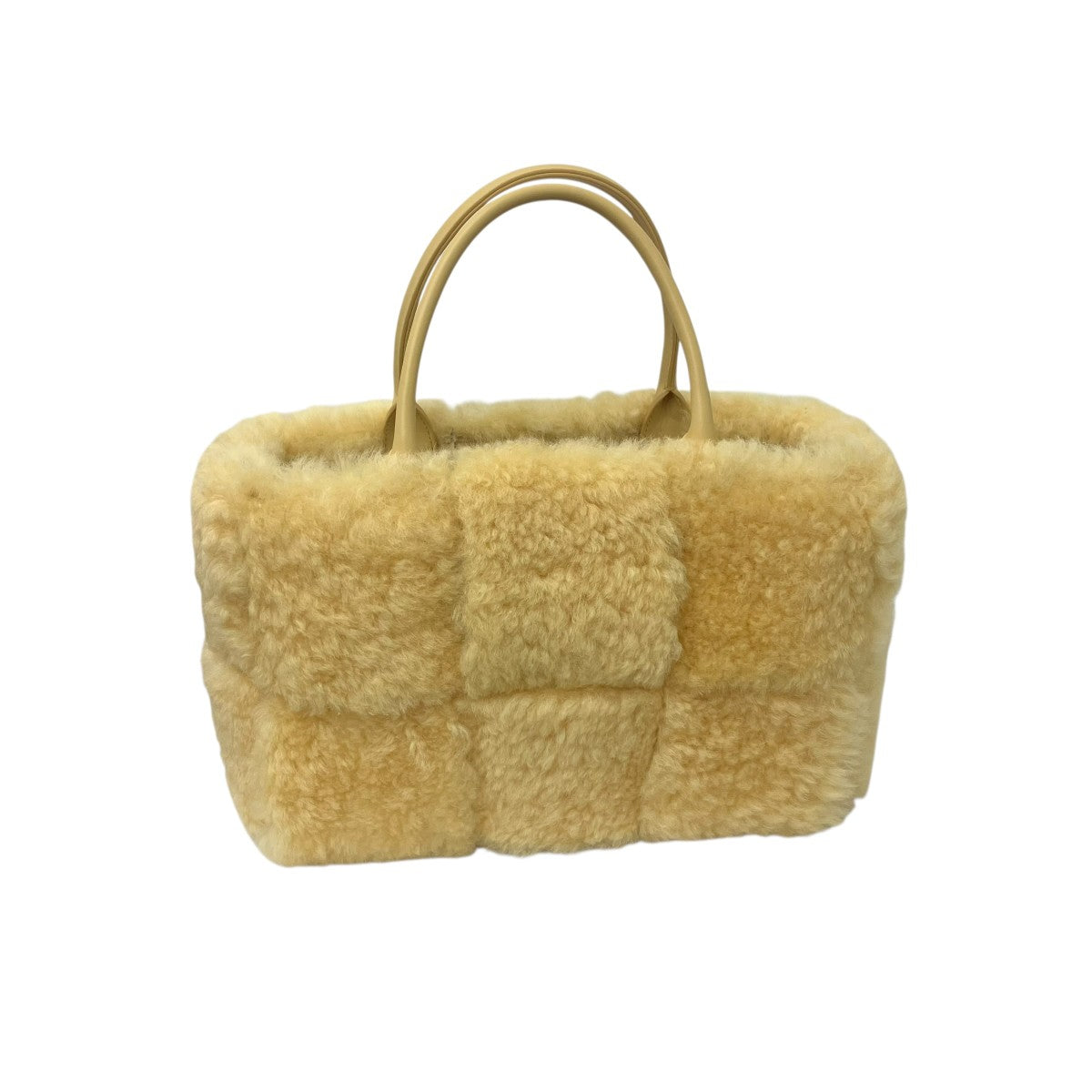 BOTTEGA VENETA ムートン アルコトートバッグ 古着・中古-2枚目のアイテム画像