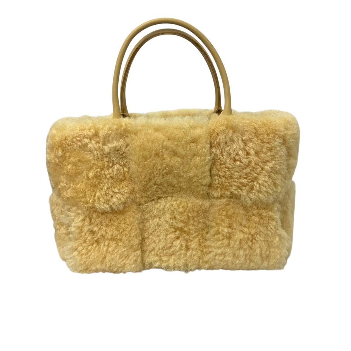BOTTEGA VENETA ムートン アルコトートバッグ 古着・中古-4枚目のアイテム画像