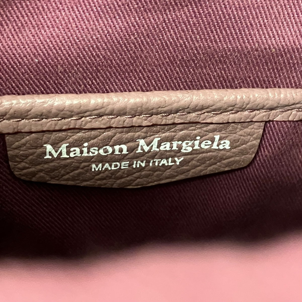 Maison Margiela 5AC DRAWSTRING SMALL BAG ショルダーバッグ 古着・中古-8枚目のアイテム画像