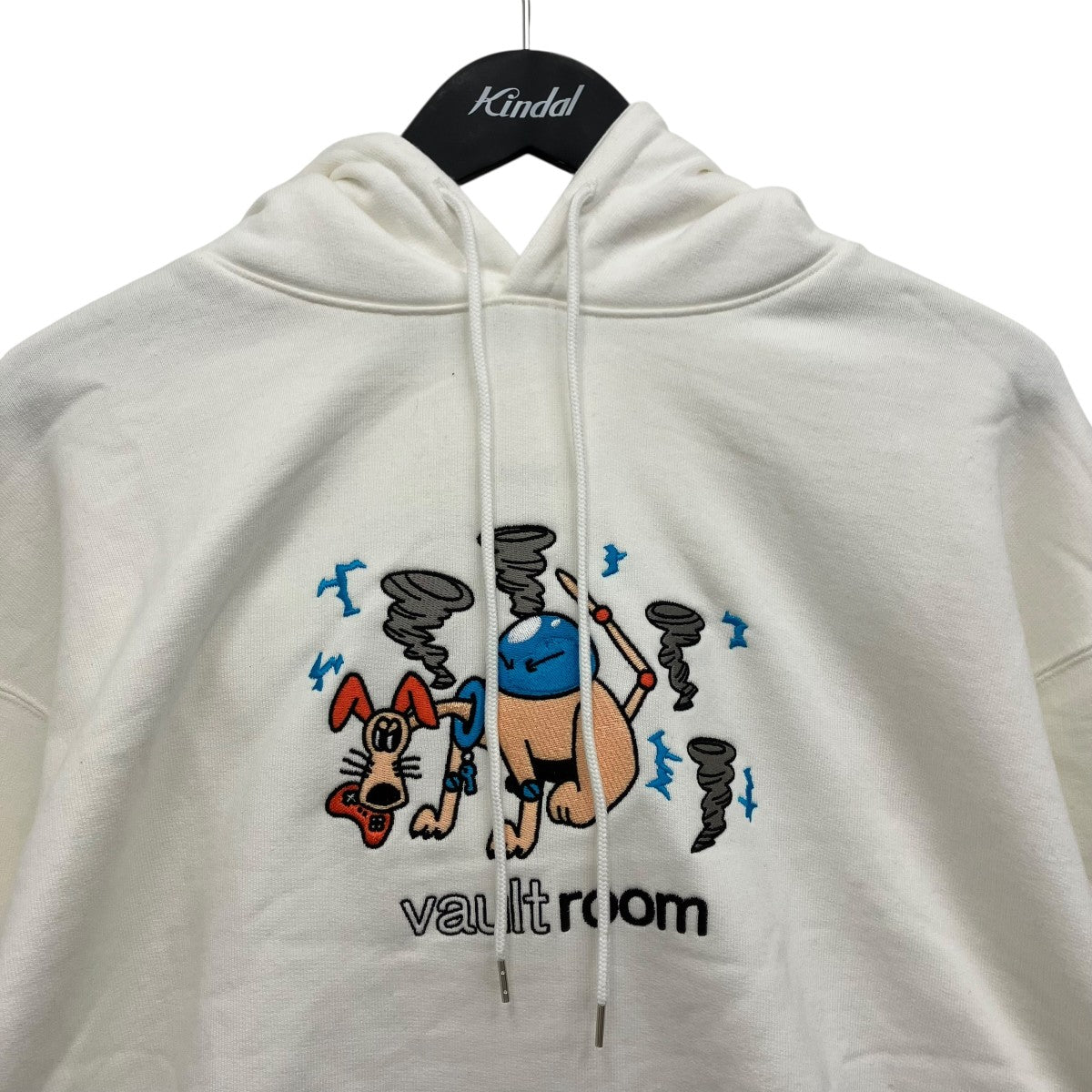 VAULT ROOM エンブロイダリーパーカー 古着・中古-3枚目のアイテム画像