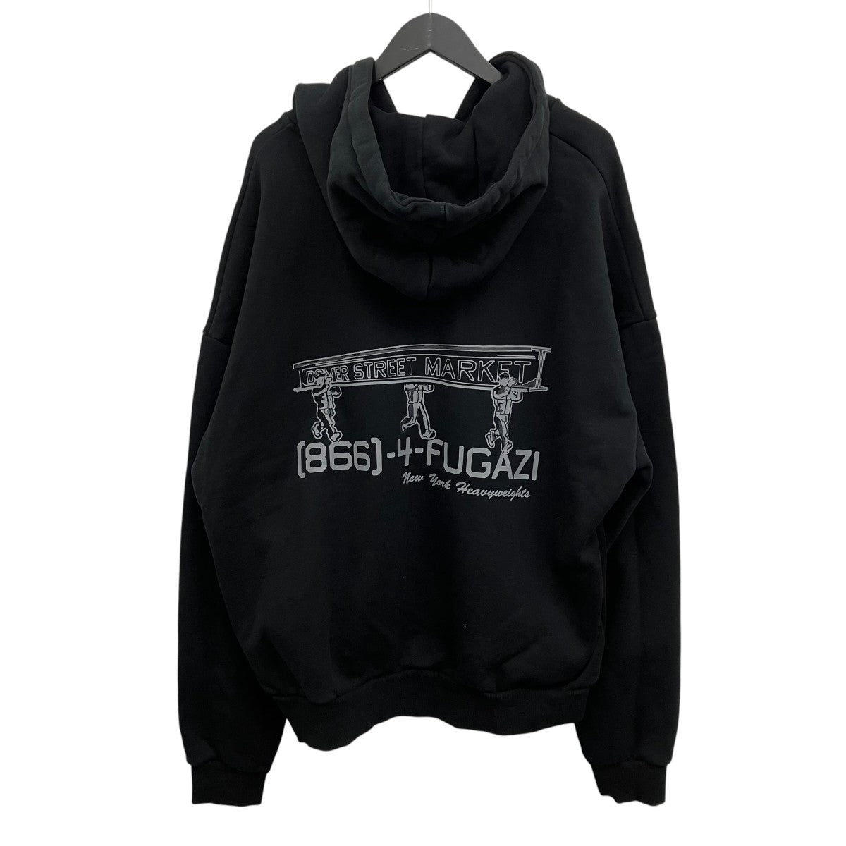 FUGAZI バックプリントジップパーカー 古着・中古-2枚目のアイテム画像