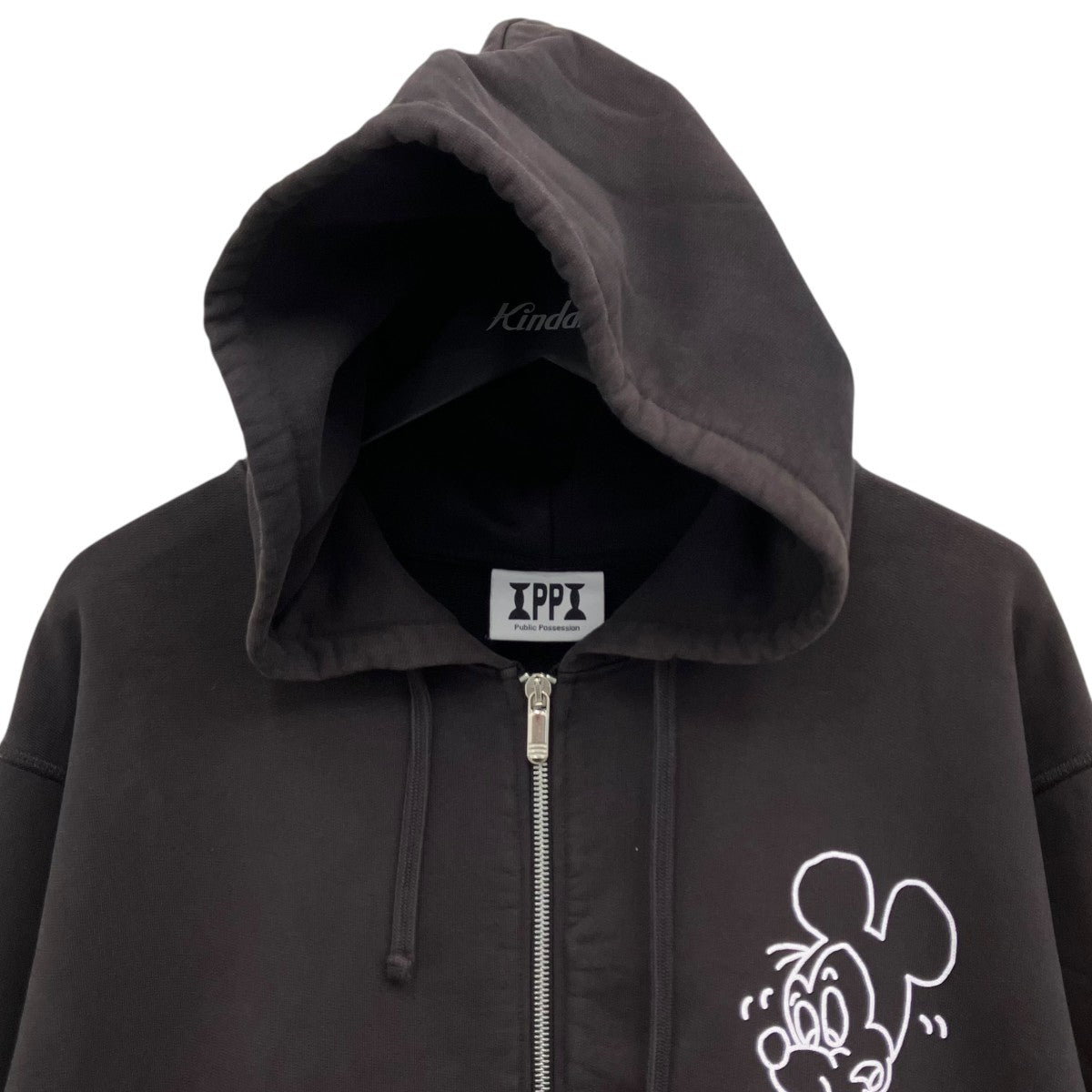 A8.CPG ゴルフ　ボアジップパーカー CPG GOLF（シーピージーゴルフ）の「Fluffy long length zip up jacket