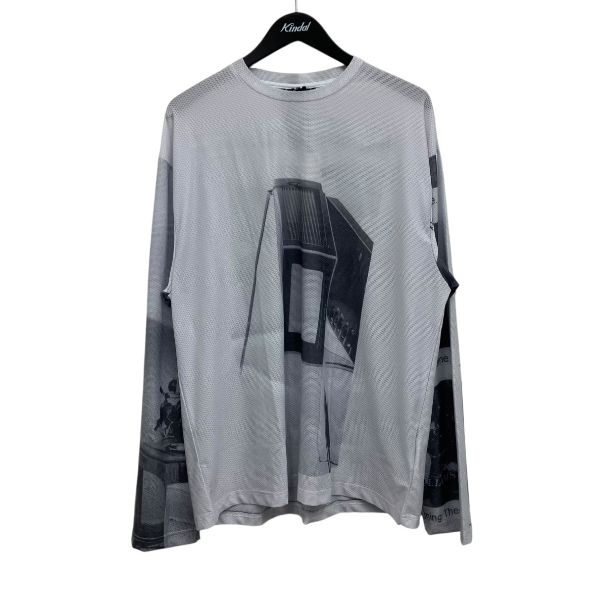 PAM FILM STILLS MTB LS TOP フィルムデザインメッシュカットソー 古着・中古-1枚目のアイテム画像