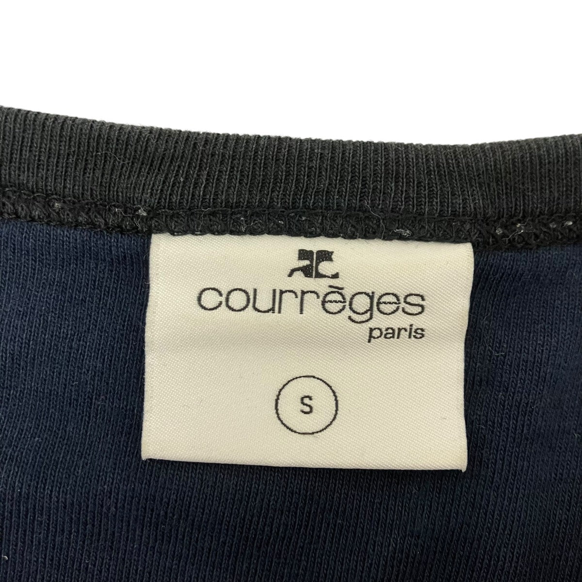 courreges(クレージュ) ロゴデザインタンクトップ 123JT0145JS0070