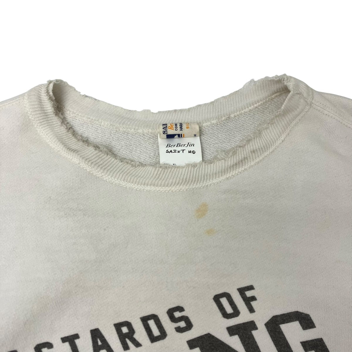 SAINT MICHAEL×berberjin クルーネックスウェット 古着・中古-4枚目のアイテム画像