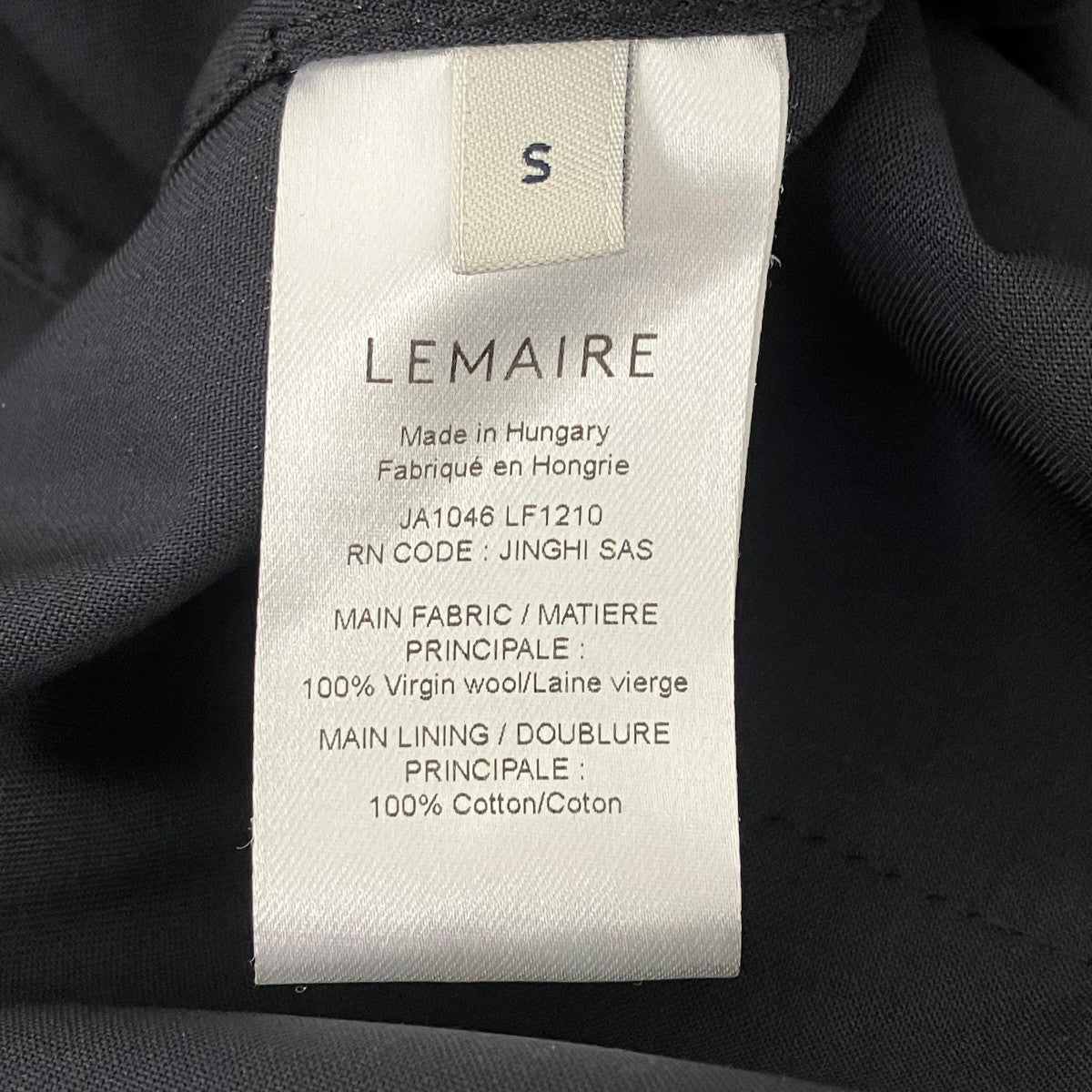 LEMAIRE(ルメール) ミリタリーシャツジャケット JA1046 LF1210 LEMAIRE(ルメール) ミリタリーシャツジャケット JA1046 LF1210