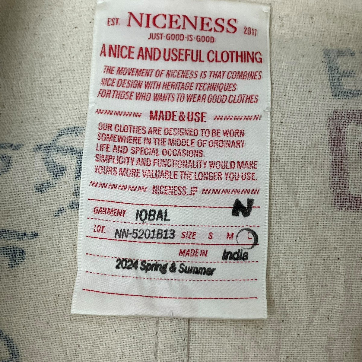 NICENESS プリントシャツ 古着・中古-6枚目のアイテム画像
