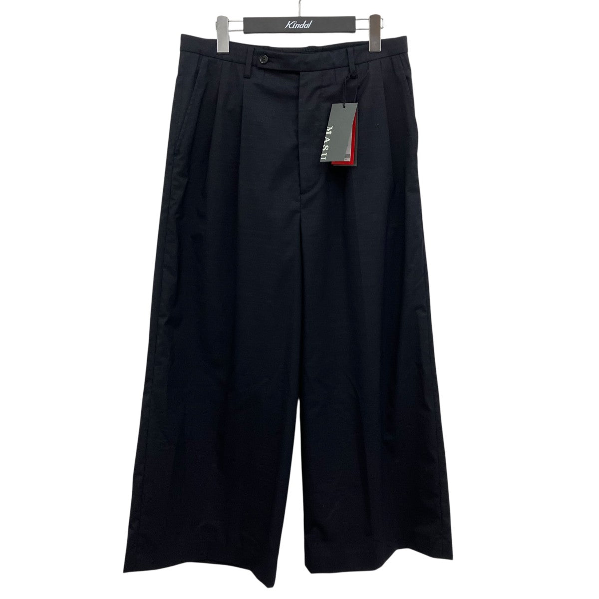 MASU ダブルタックワイドパンツ 古着・中古-1枚目のアイテム画像