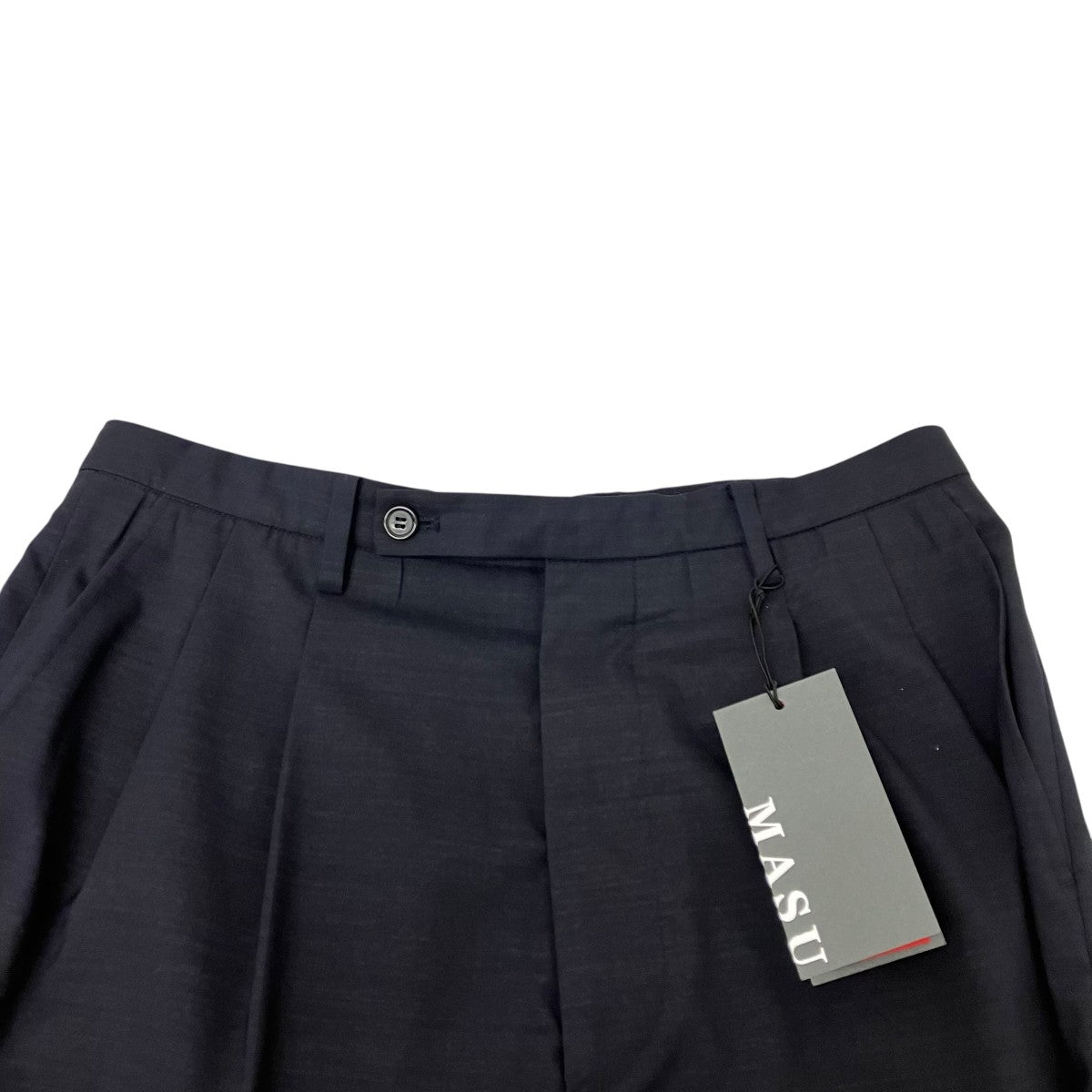 MASU ダブルタックワイドパンツ 古着・中古-3枚目のアイテム画像