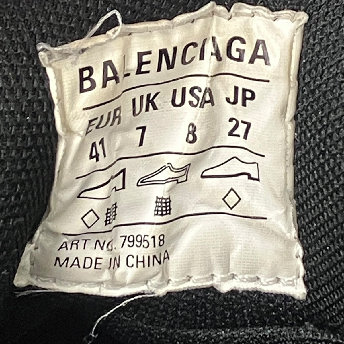 BALENCIAGA ローカットスニーカー 古着・中古-10枚目のアイテム画像