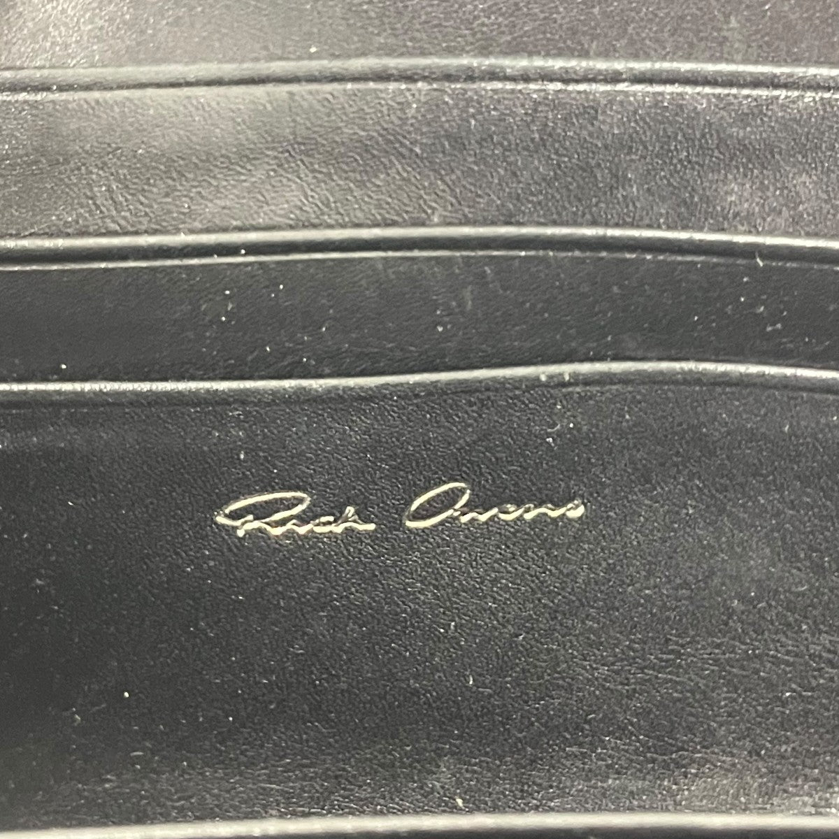 RICK OWENS ジップドウォレット 古着・中古-8枚目のアイテム画像