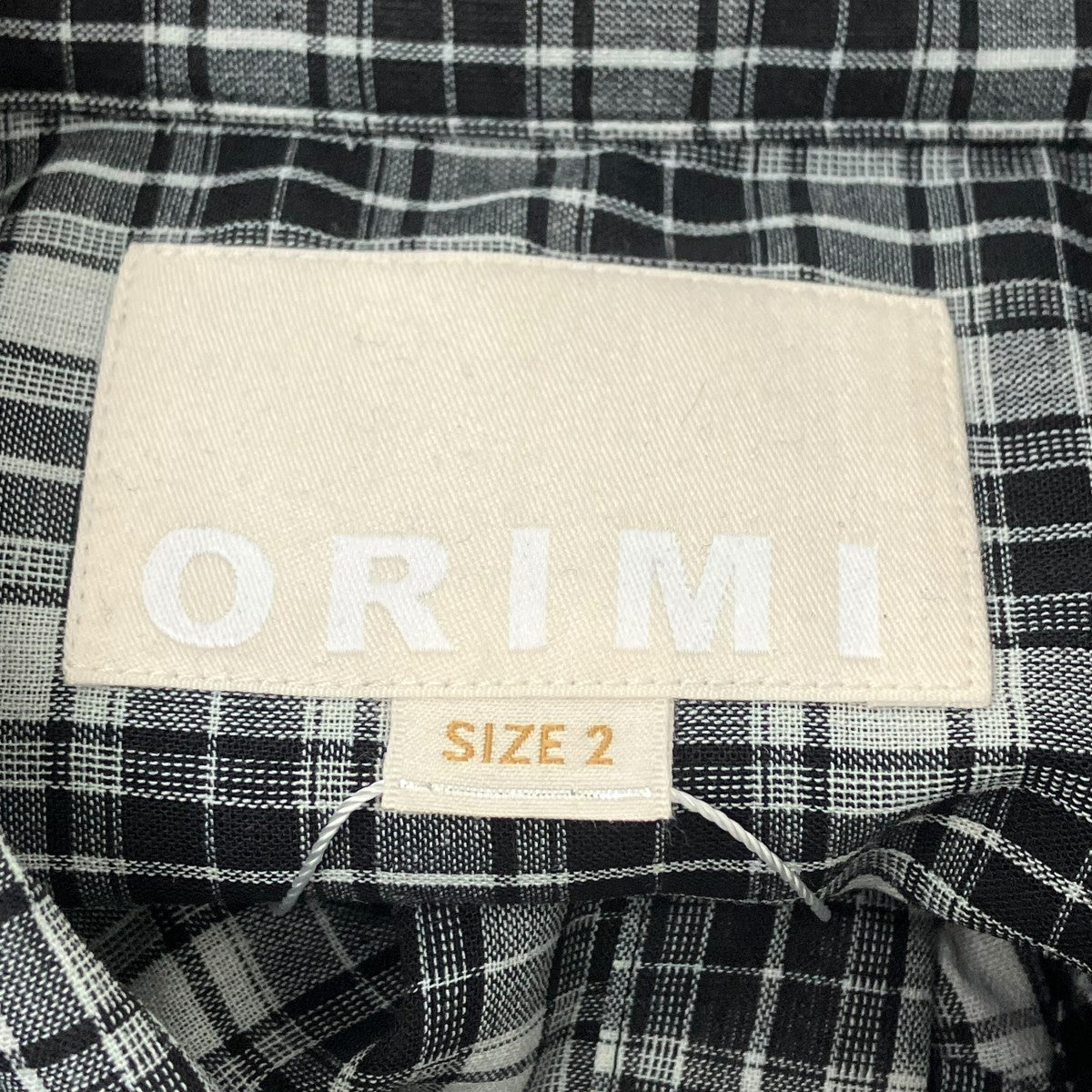 ORIMI チェックシャツ 古着・中古-5枚目のアイテム画像