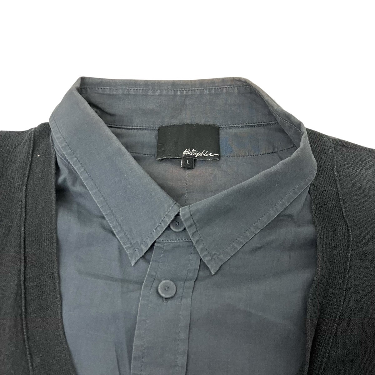 3．1 phillip lim ドッキングシャツ 古着・中古-4枚目のアイテム画像