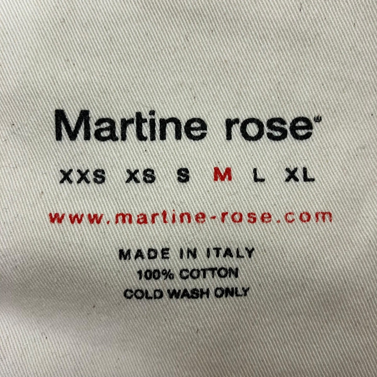 Martine rose ペイントデニムパンツ 古着・中古-5枚目のアイテム画像
